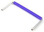A purple jumper wire