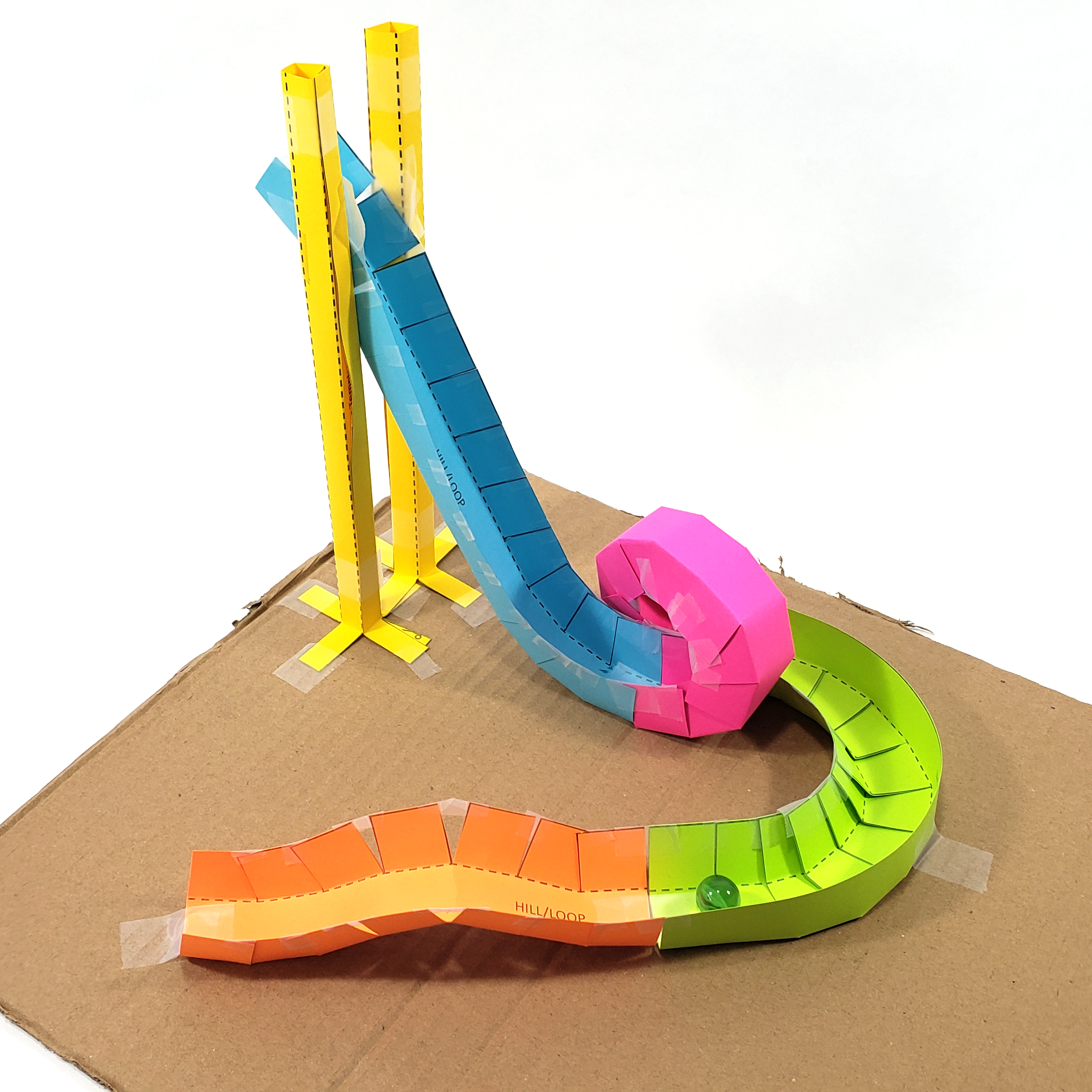 Paper Roller Coaster Example