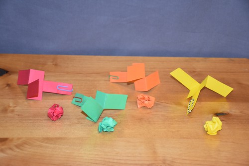 folded paper examples