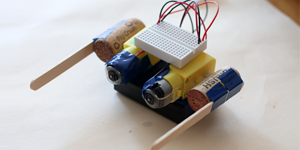 Flippy the Robot Dances (and Falls Apart) / Engineering Design Project for Students