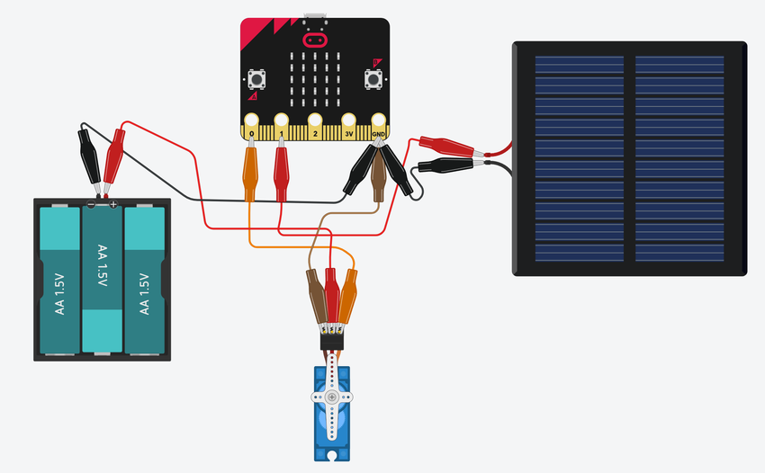 Make a Mini Solar Tracker with Micro:bit | Science Project