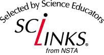 Logo for the SciLinks award from the National Science Teaching Association