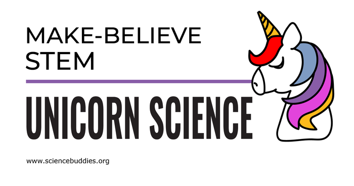 Unicorn for Unicorn Science, part of Make-Believe STEM with Science Buddies