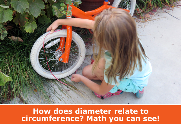 Compare Circumference and Diameter with String / Family Science Activity