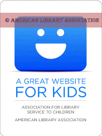 Logo for the Great Websites for Kids from the American Library Association
