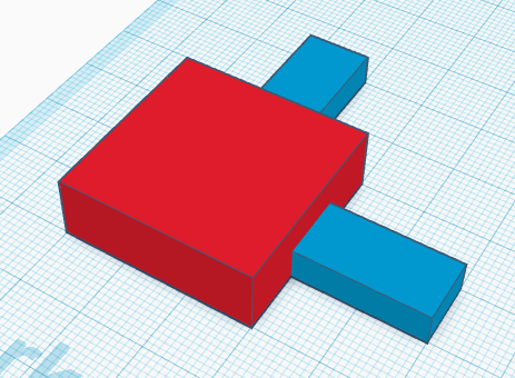 A Tinkercad screenshot shows one corner unit of a 3D printed fabric.