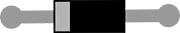 Breadboard diagram symbol for a diode