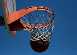 Basketball Science - Basketball going through net