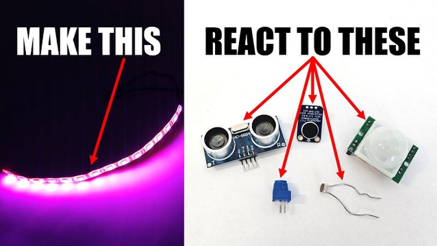 DIY Smart LED Lighting with Arduino Circuit Diagram