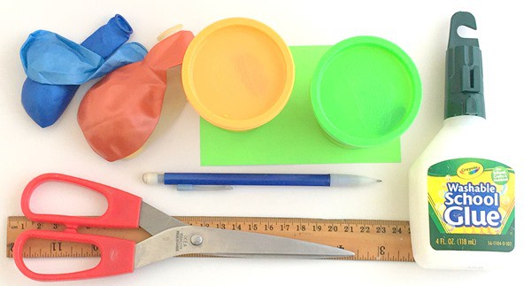 Materials needed to make a scale model of the planets in the solar system as described in this STEM activity. 