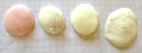 Yogurt ravioli
