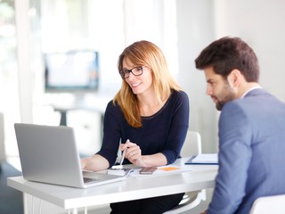 Showing client website design look