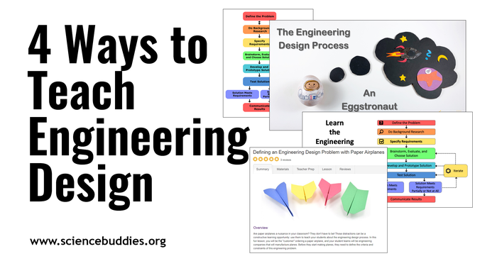 Materials for an engineering design project to represent tools to teach Engineering Design Process