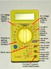  yellow digital multimeter 51657 