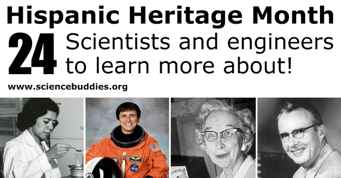 Four Hispanic scientists and engineers to represent collection of 24 Hispanic and Latinx STEM profiles