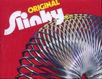 Box cover of the original Slinky toy