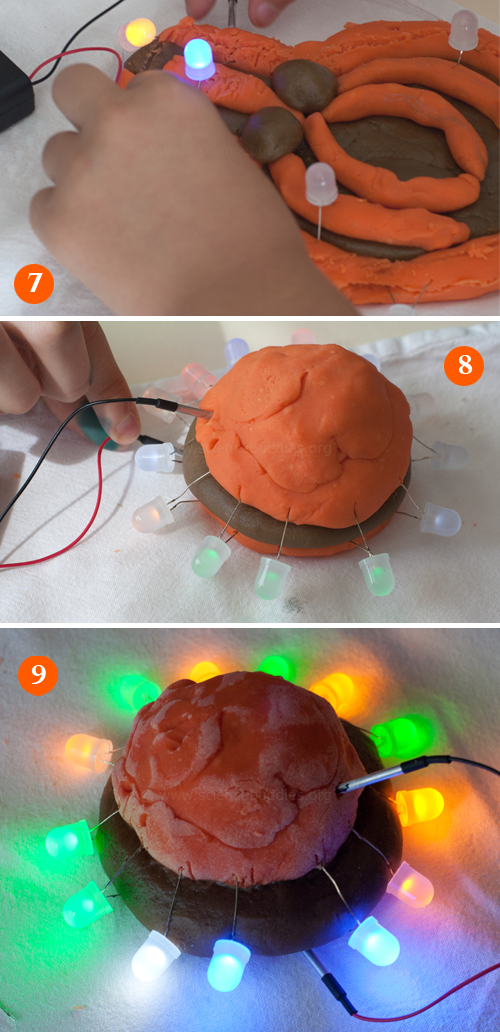 Squishy circuits electric dough family science