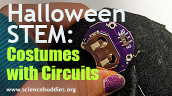 Halloween STEM / Add electronics to costumes