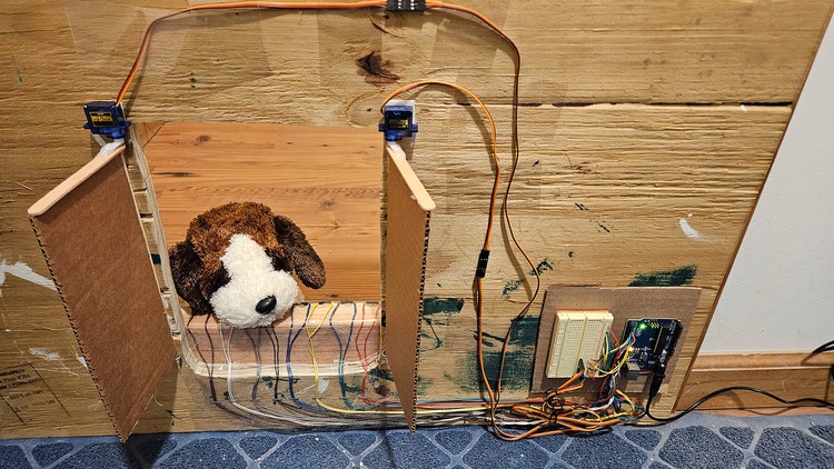 Arduino shop cat door