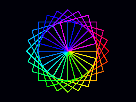 raspberry pi  spirograph square pattern