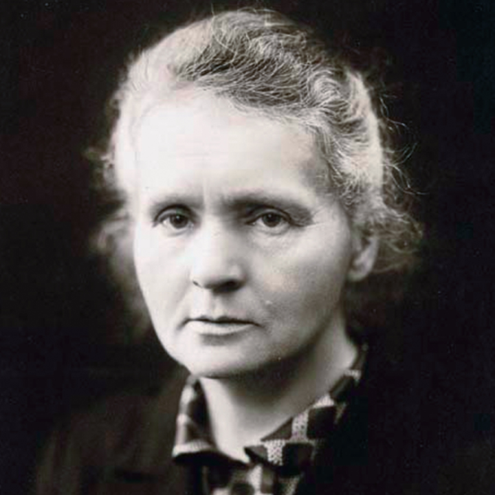 Marie Curie representing Women's History Month scientists and engineers