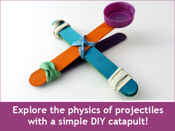 Simple Catapult Science / Weekly Family STEM Experiment with Energy and Physics