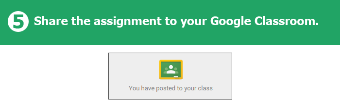 Science Buddies Offers Google Classroom Integration / Step 5