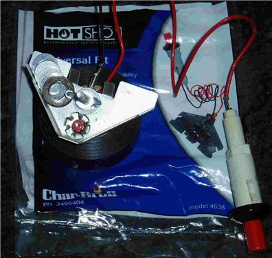 Photo of a piezoelectric barbecue fire starter