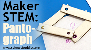 Makerspace STEM: Example of pantograph activity