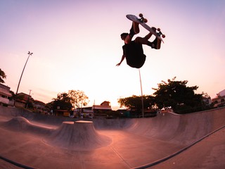 Skateboarding