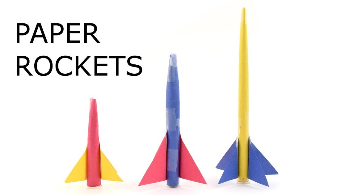Build a Paper Rocket | STEM Activity