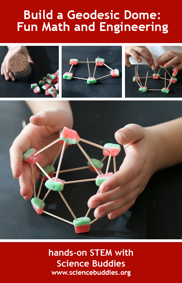 A Geodesic Dome for the Season / Holiday STEM idea for Winter Break and Math exploration