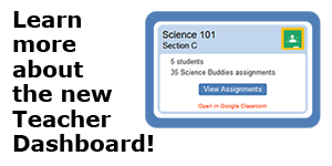 Science Buddies Teacher Dashboard