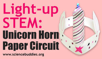DIY Light Up Unicorn Headband / Halloween science