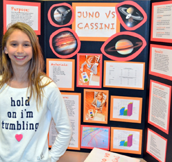 display board for 5th grade juno vs cassini science project