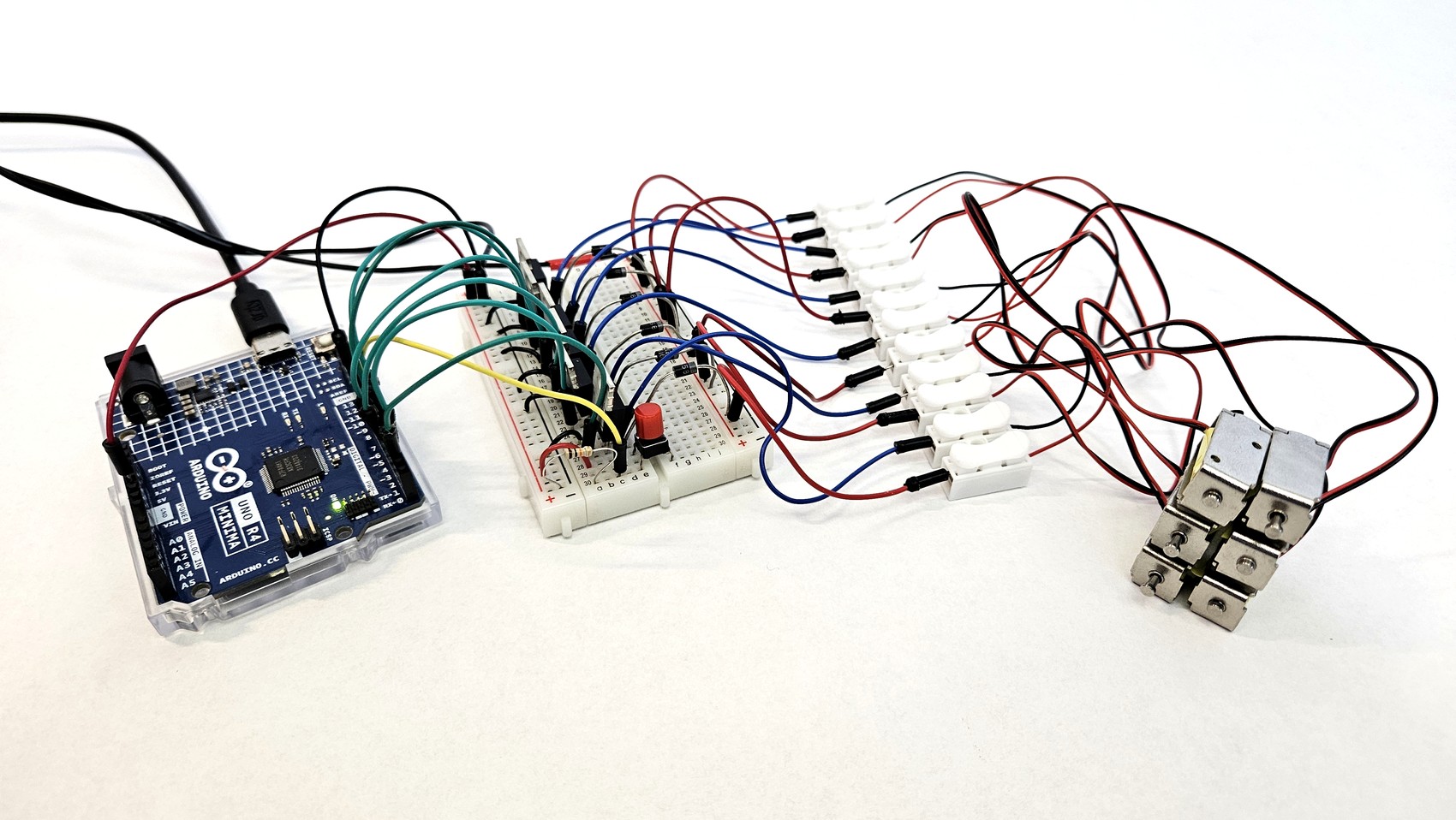 Build a Refreshable Braille Display with Arduino | Science Project