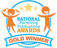 Logo for the National Parenting Publication Awards Gold winner
