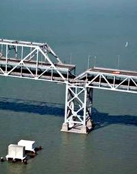 Photo of the Oakland Bay Bridge