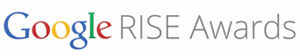 Logo for the Google Rise Awards grant program