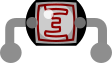 Breadboard diagram symbol for a photoresistor