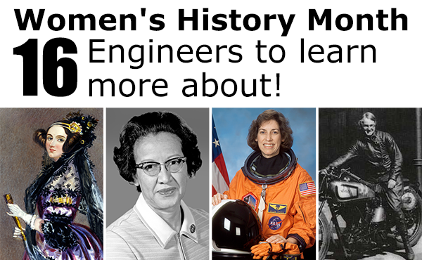 Photos of four female engineers featured in this post