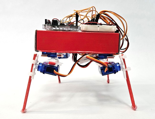 Servo best sale walking robot