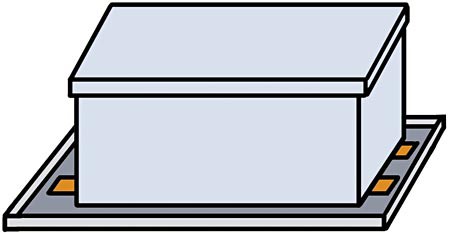 A diagram of a compost bin