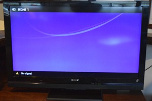 An LCD television