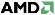 Logo for the semiconductor company AMD