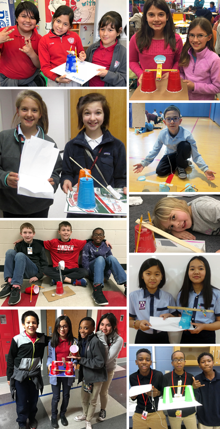 Science Buddies 2018 Engineering challenge student samples