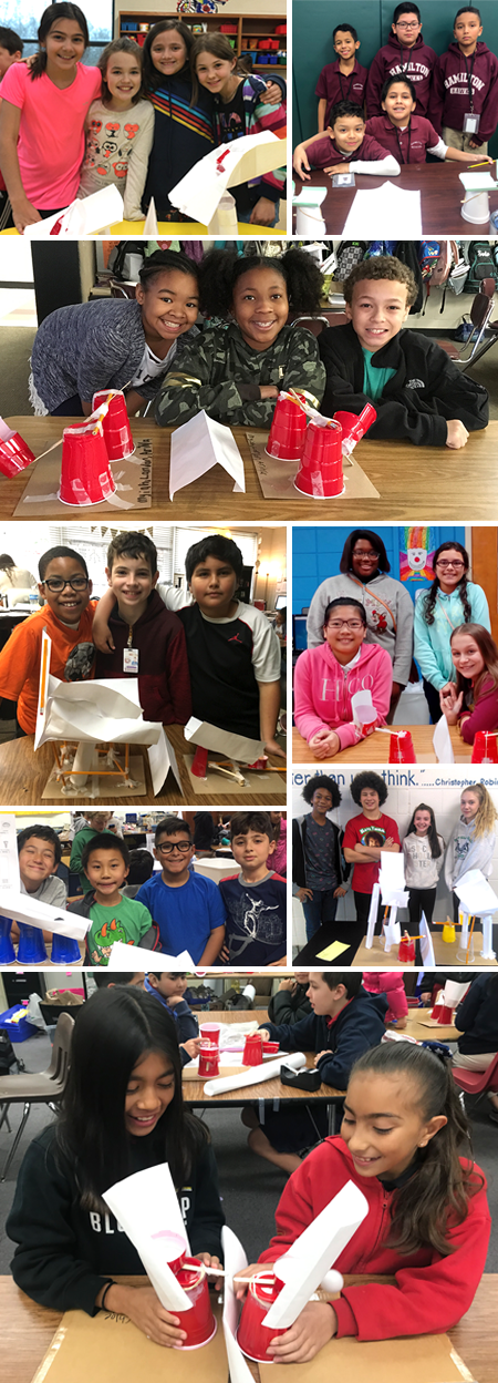 student teams from the 2019 Engineering Challenge