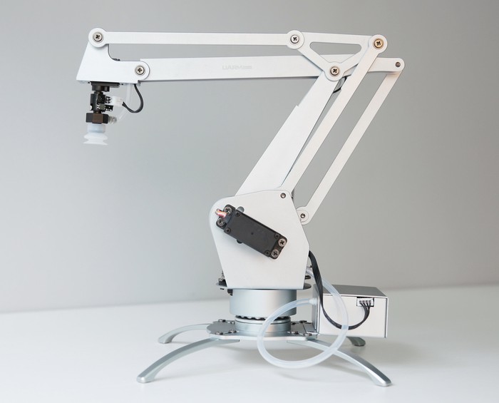 a robotic arm 