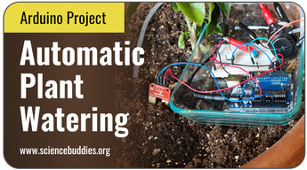 Arduino Science Projects: Circuit to automatically water plants