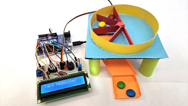 Make an Automatic Pill Dispenser with Arduino | Science Project